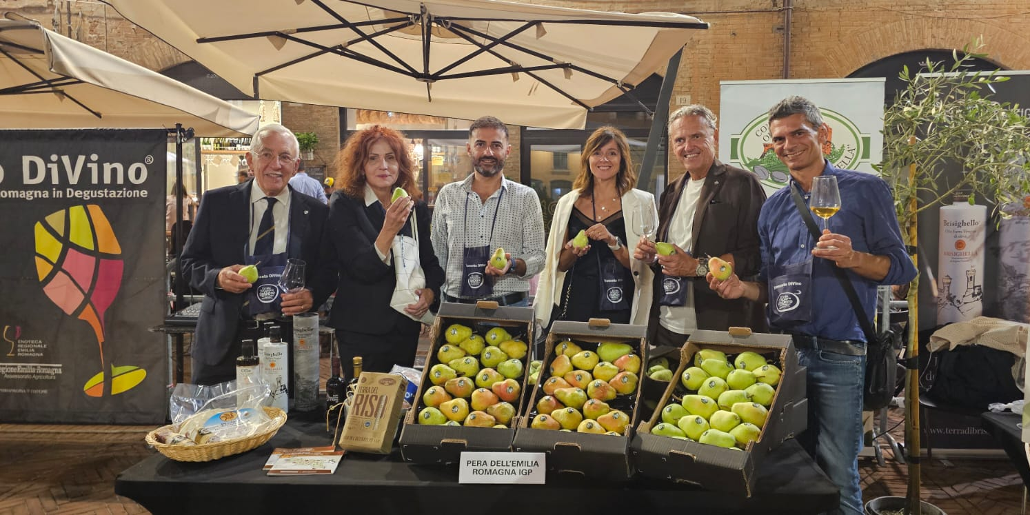 La Pera dell’Emilia-Romagna IGP alla tappa ferrarese di Tramonto DiVino